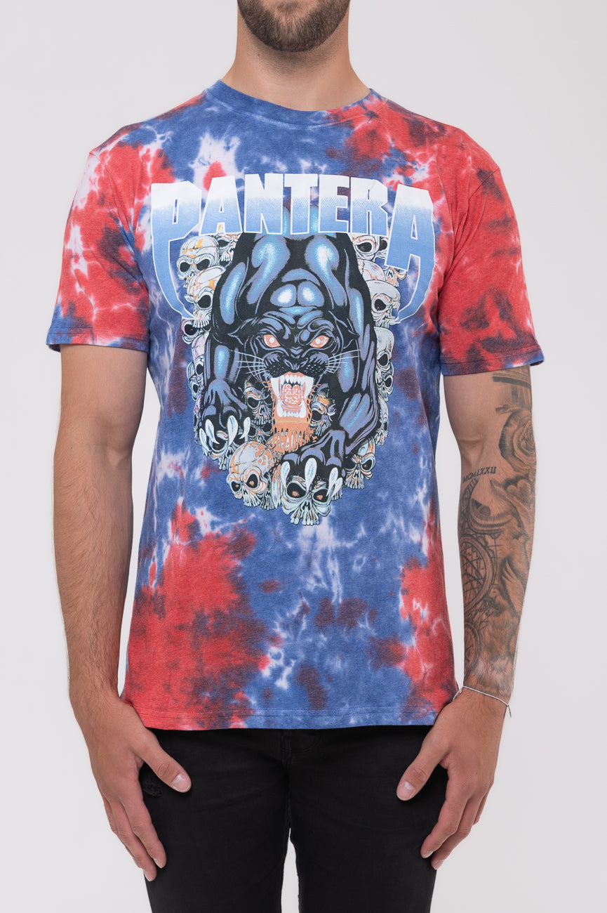 Pantera Panther Dye Wash T Shirt product image 3
