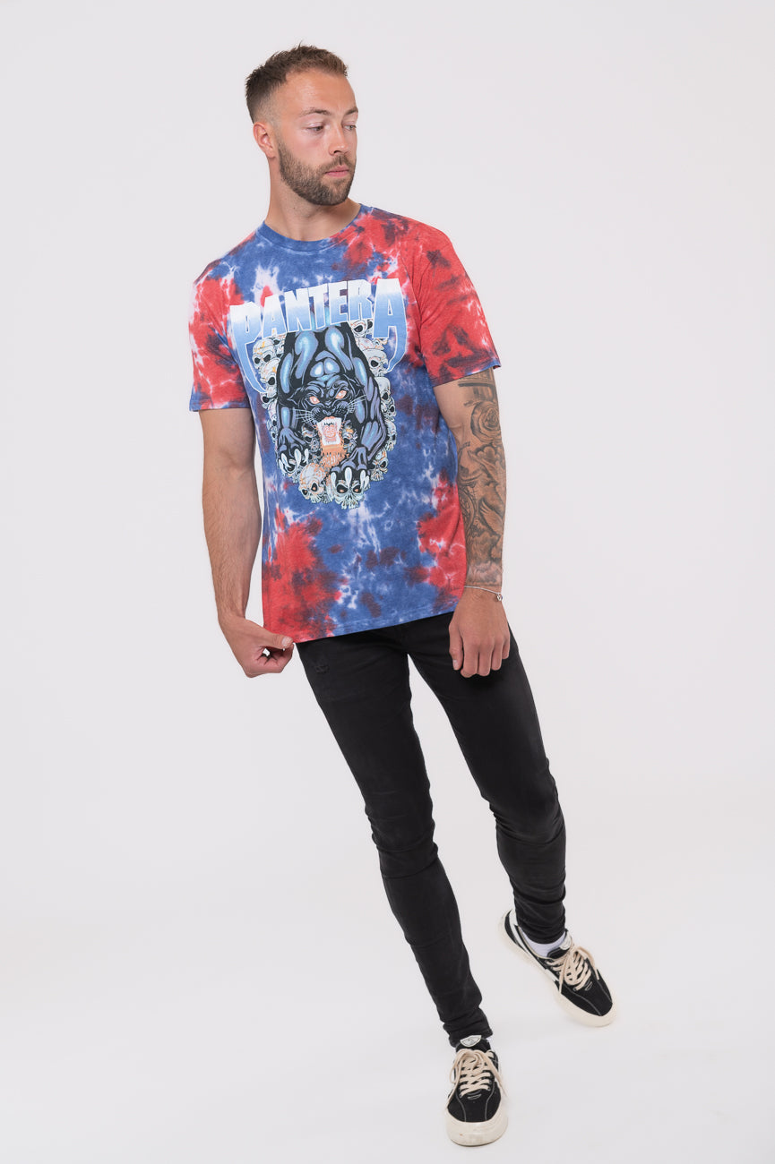 Pantera Panther Dye Wash T Shirt product image 5