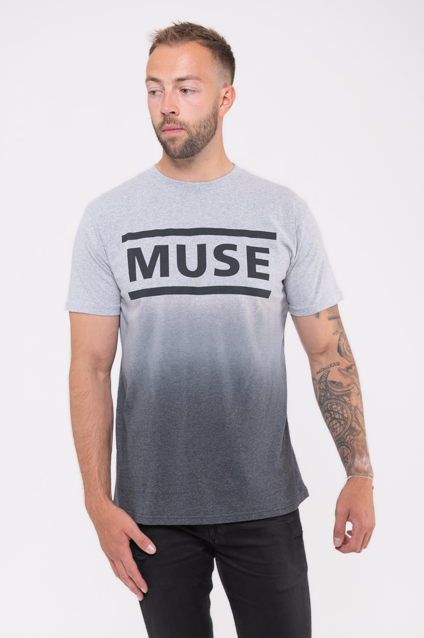 Muse Band Logo Dip Dye T Shirt product image 1