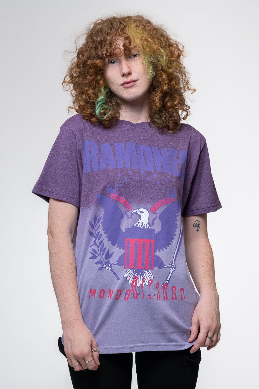 Ramones Mondo Bizarro Dye Wash T Shirt product image 1