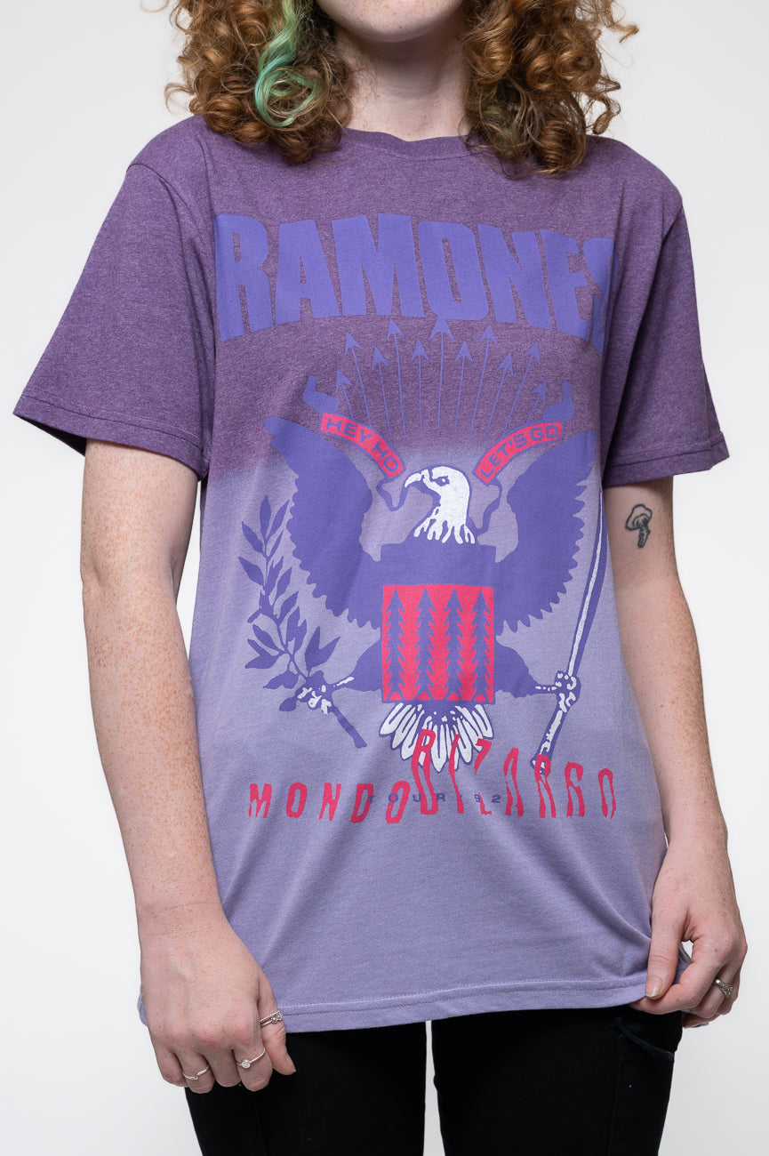 Ramones Mondo Bizarro Dye Wash T Shirt product image 3