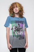 Ramones Hey Ho Retro Dip Dye T Shirt product image 1
