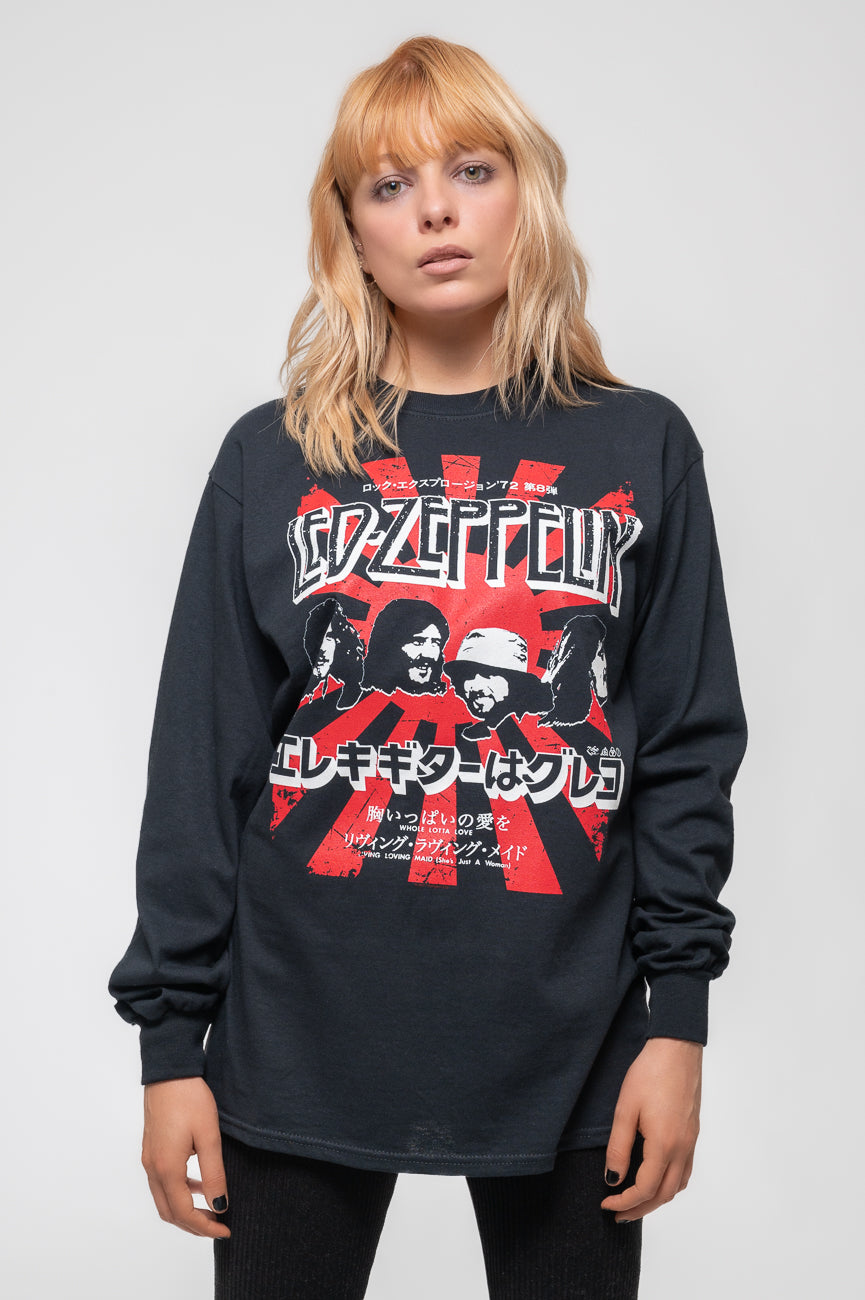 Led Zeppelin Japanese Burst Long Sleeve product image 1