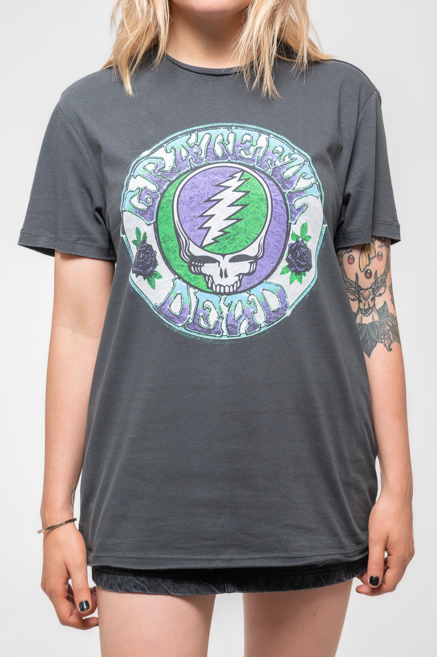 Grateful Dead Stealie Tie Dye T Shirt product image 3