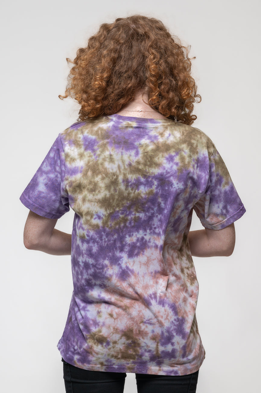 Black Sabbath Wavy Band Logo Dye Wash T Shirt product image 2