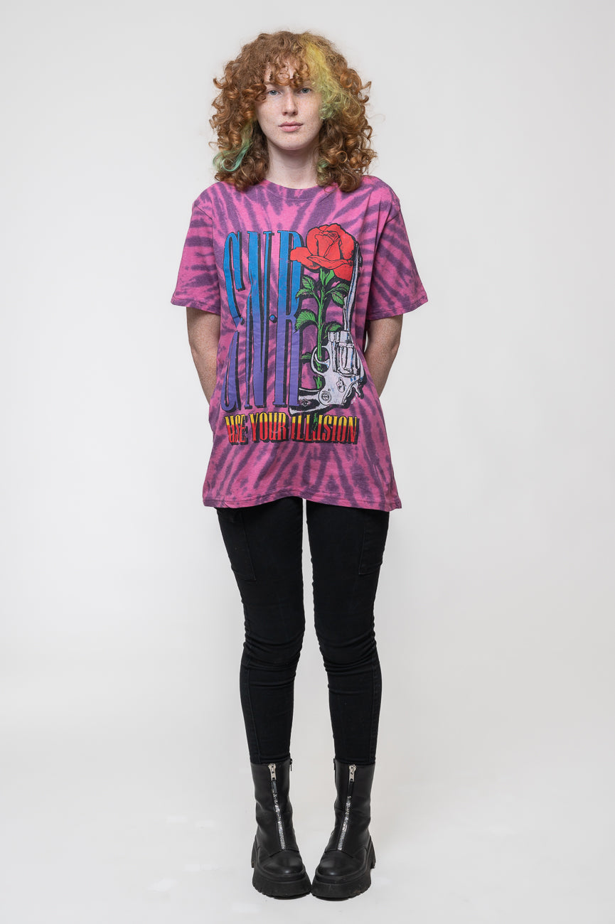 Guns N' Roses Use your Illusion Tie Dye T Shirt product image 2