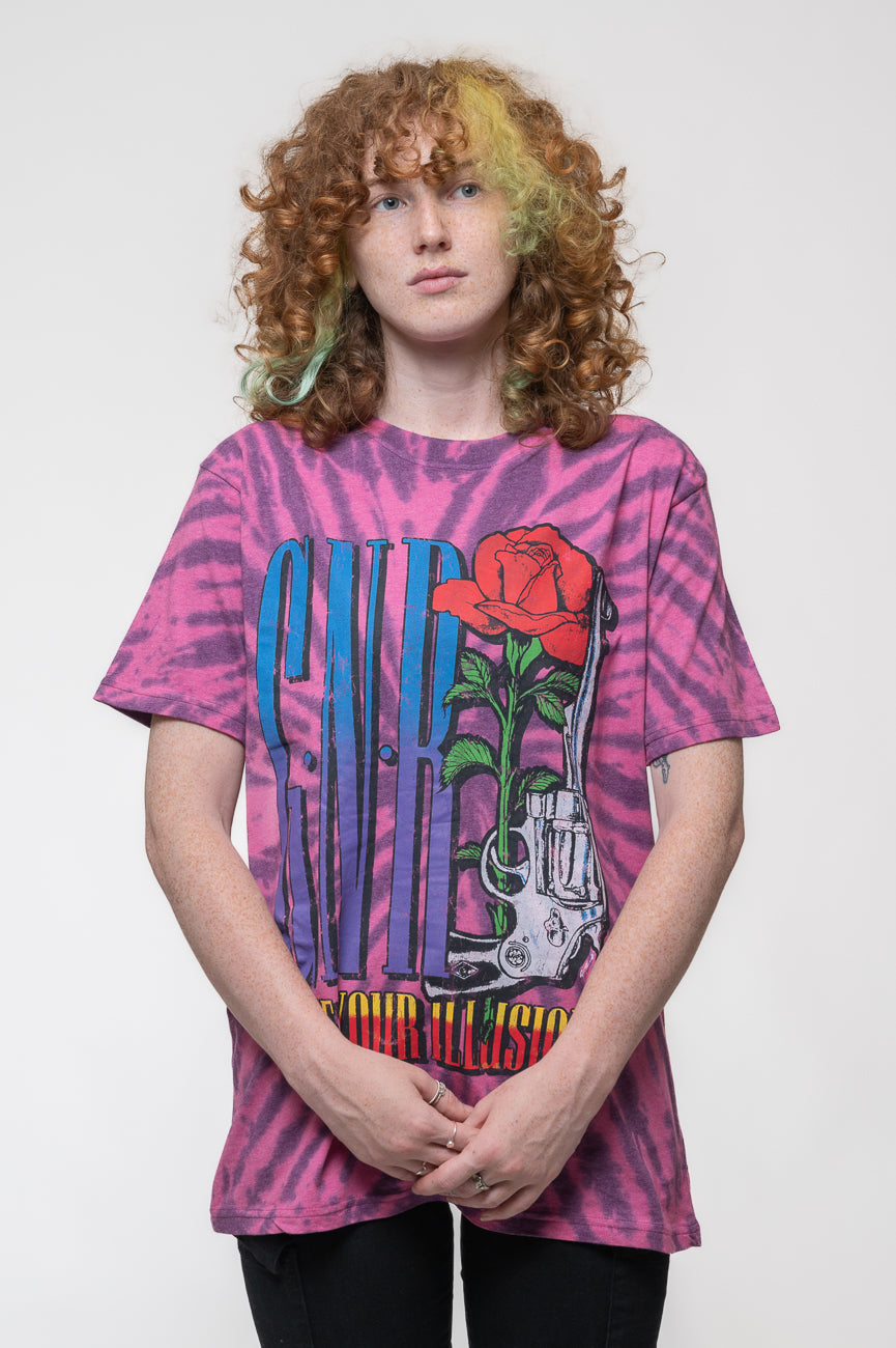 Guns N' Roses Use your Illusion Tie Dye T Shirt product image 1