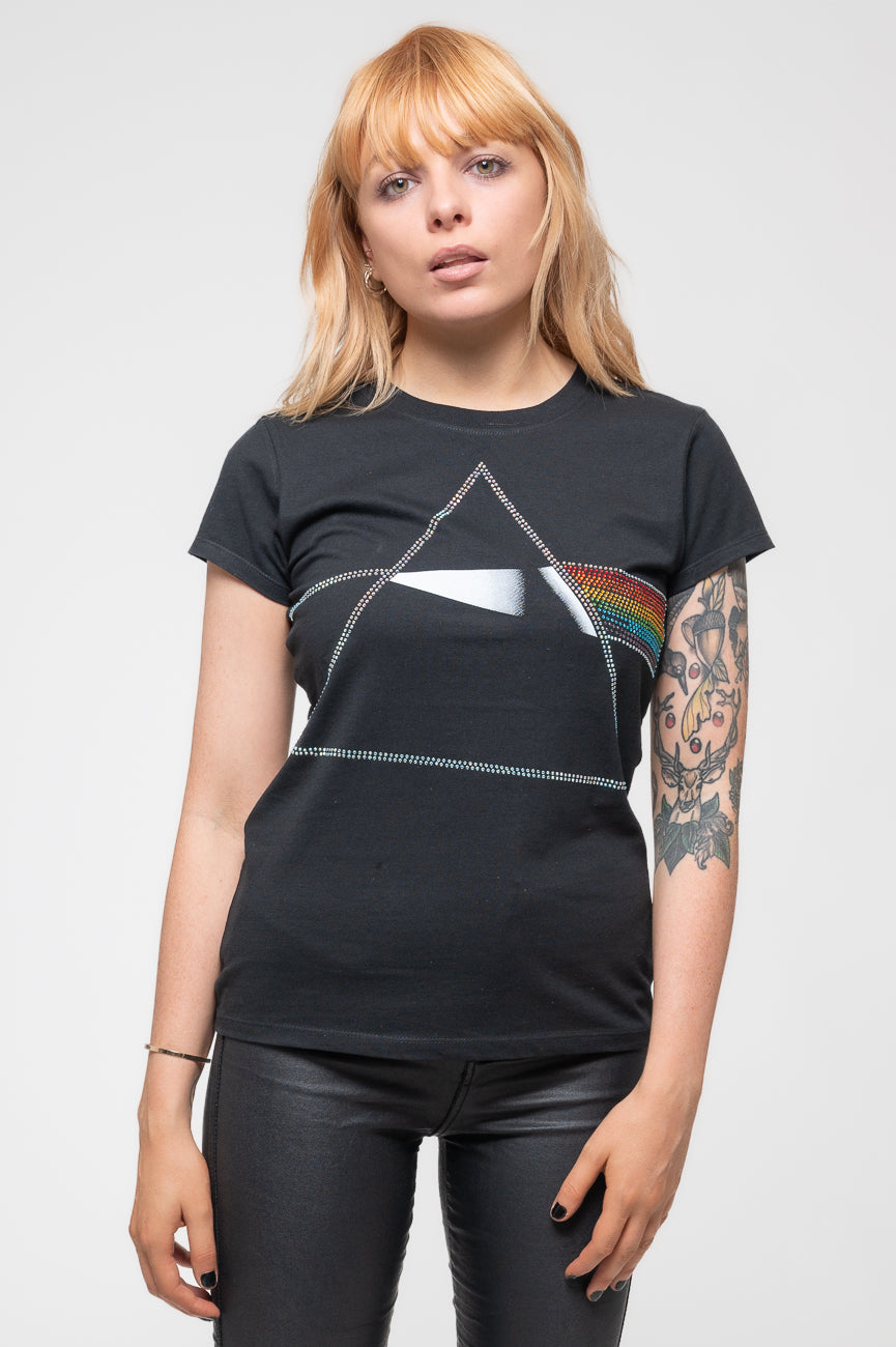 Pink Floyd Dark Side Of The Moon Diamante Skinny Tee product image 1