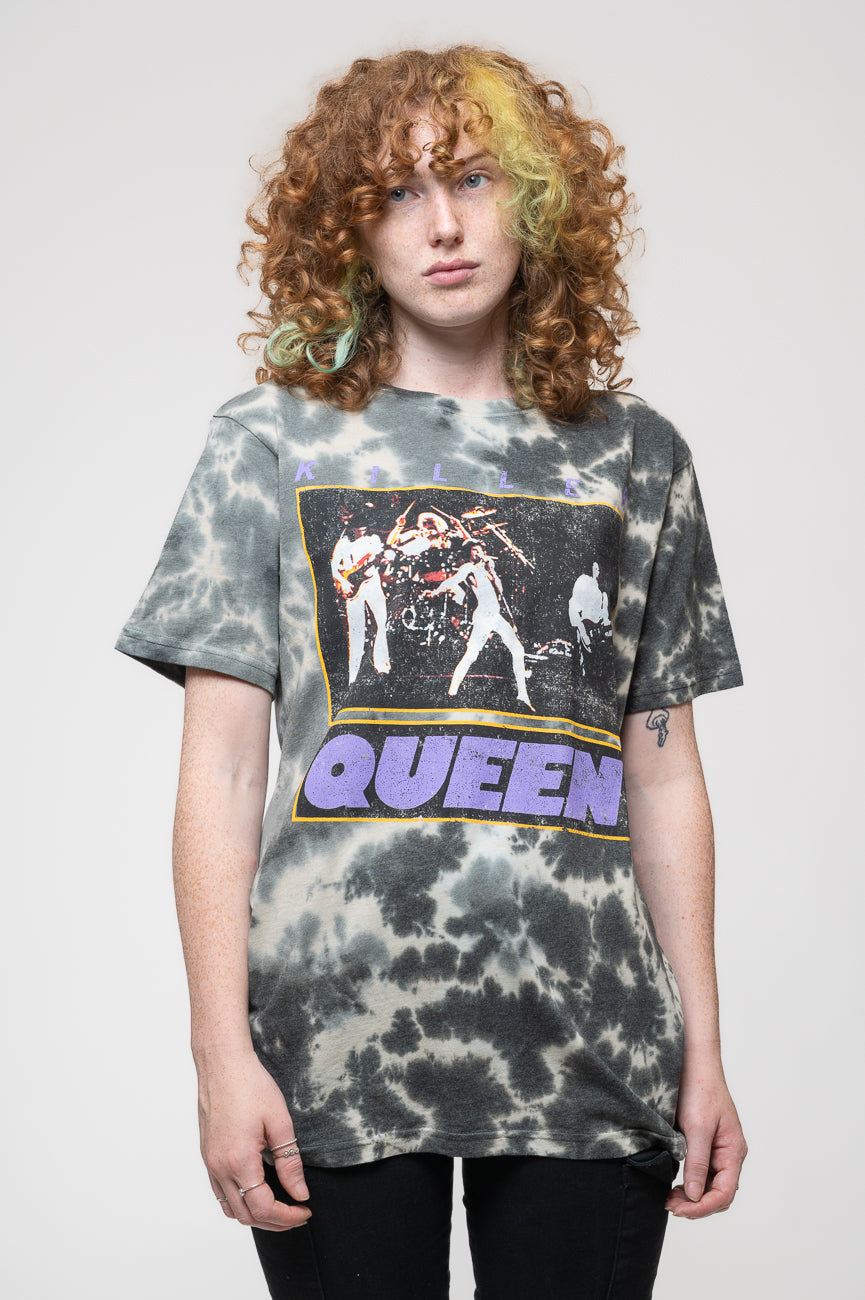 Queen Killer Dip Dye Wash T Shirt product image 1
