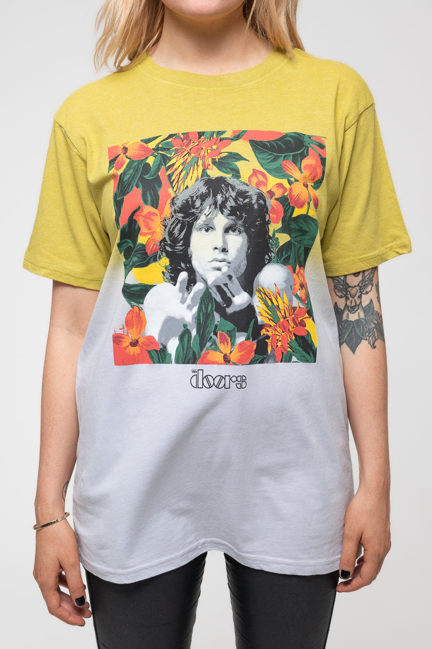 The Doors Jim Morrison Floral Square T Shirt product image 3