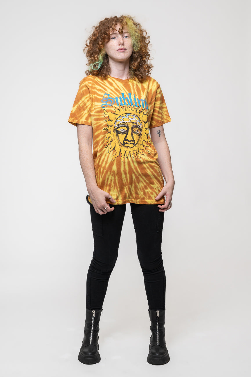 Sublime Sun Face Tie Dye T Shirt product image 2