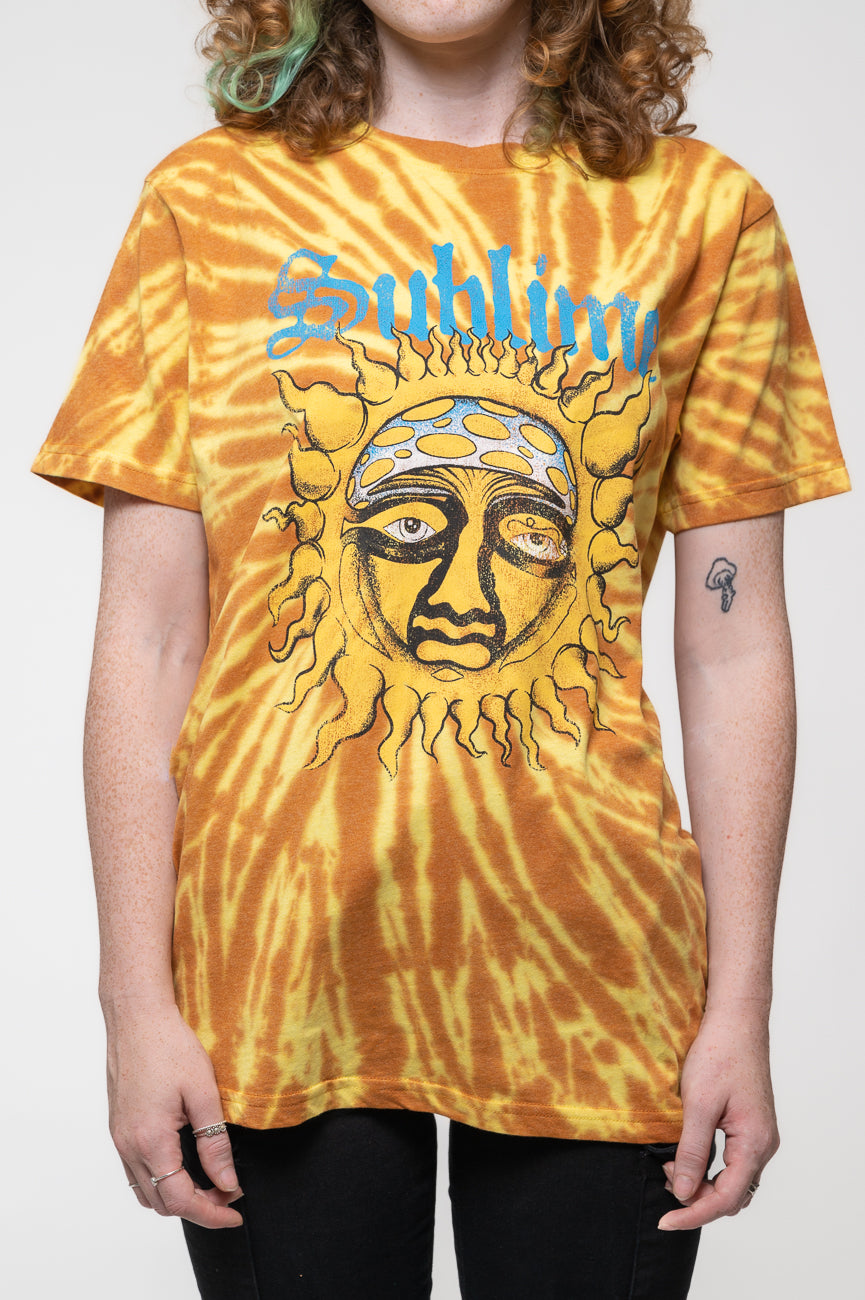 Sublime Sun Face Tie Dye T Shirt product image 3