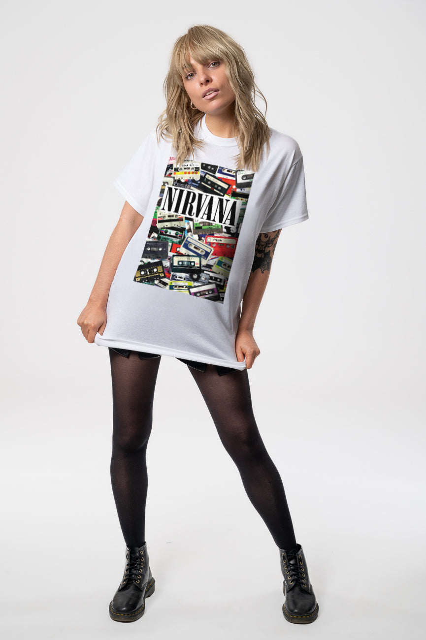 Nirvana Cassettes T Shirt product image 5