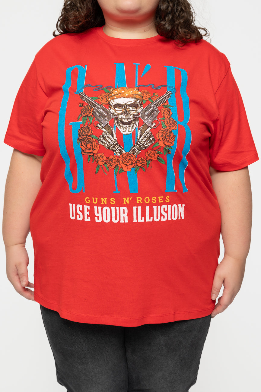 Guns N' Roses Bandana Skull T Shirt product image 8