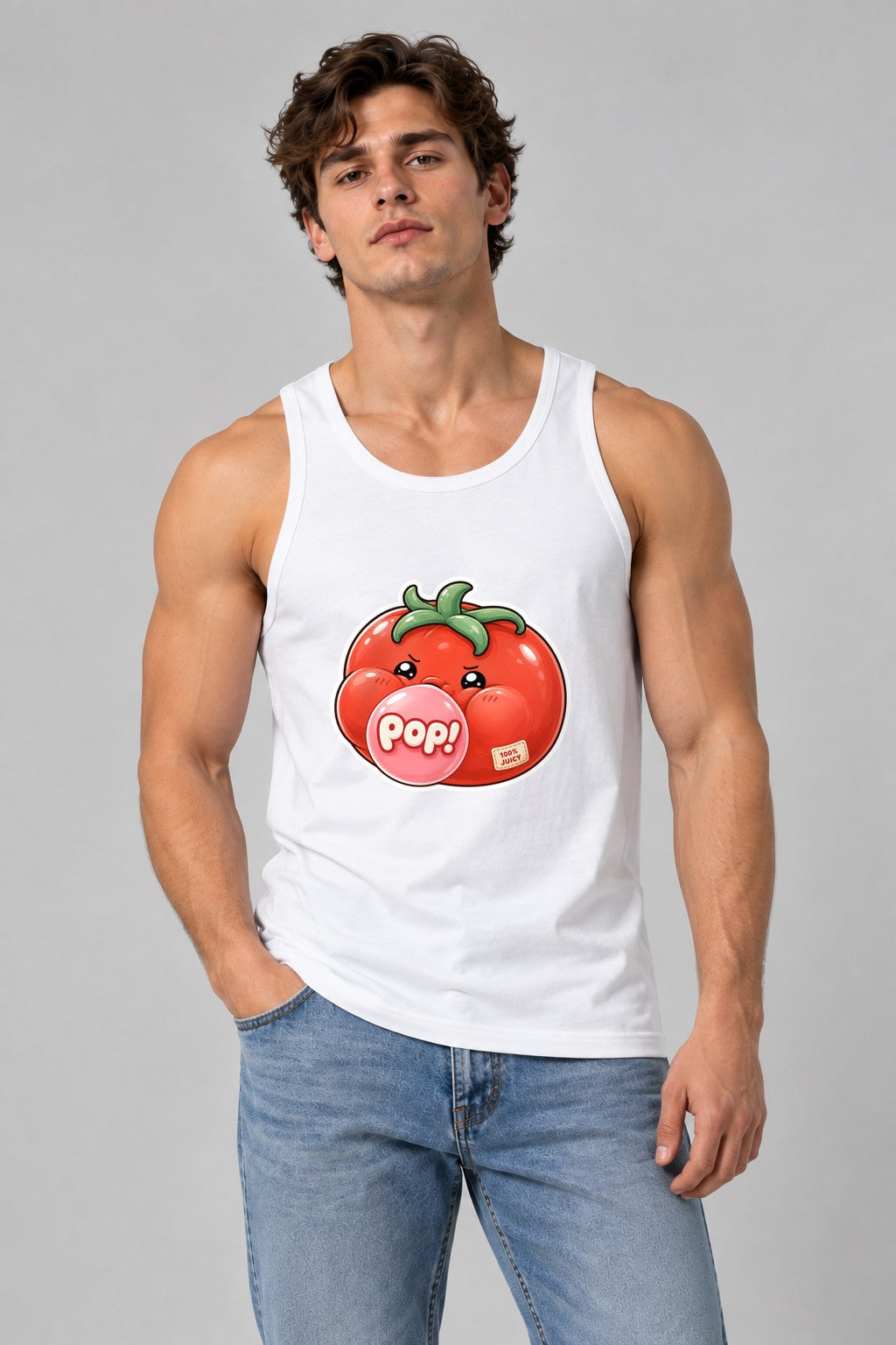 Pop 100 Percent Juicy - Cute Tomato Bubble Gum Kawaii product image 1