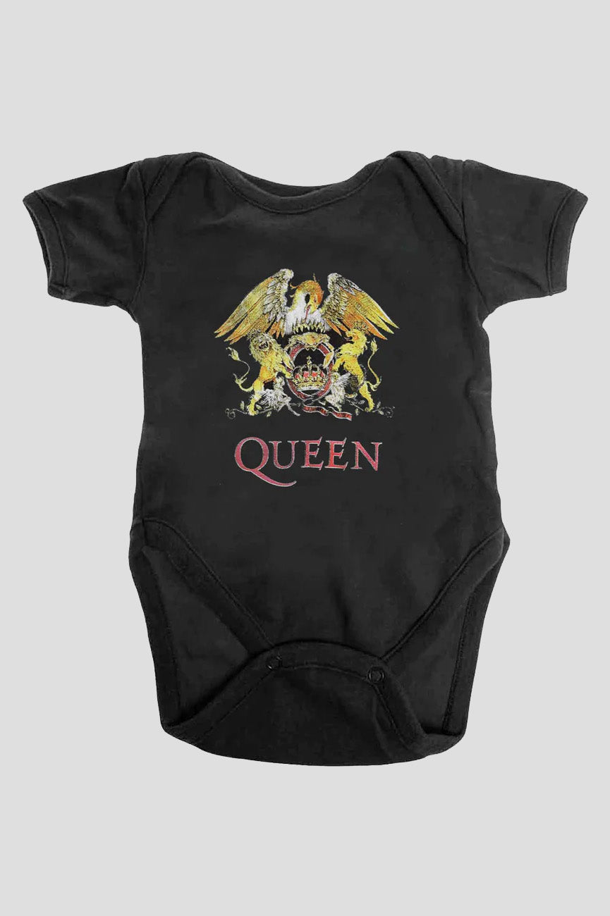 Queen Classic Crest Baby Grow