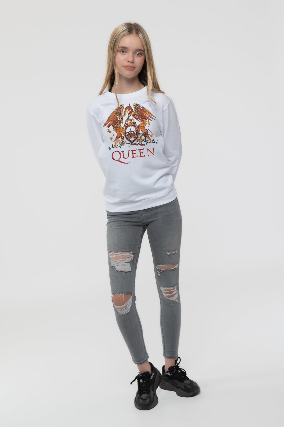 Queen Kids Classic Crest Sweatshirt product image 2