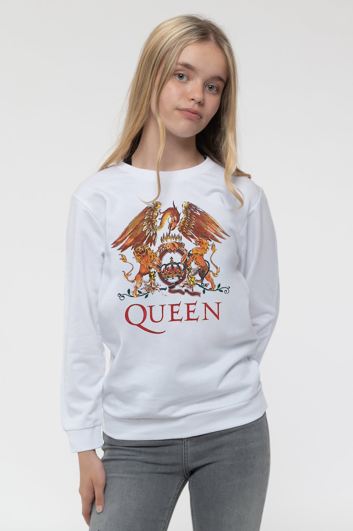 Queen Kids Classic Crest Sweatshirt product image 1