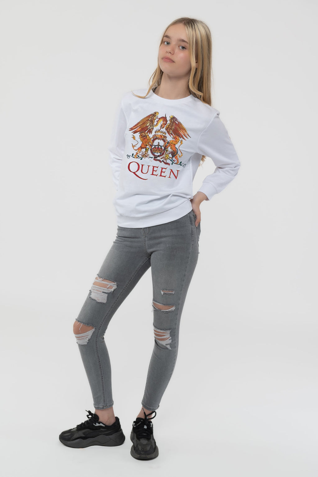Queen Kids Classic Crest Sweatshirt product image 5