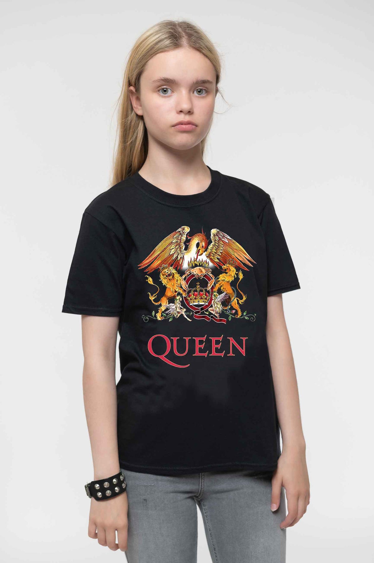 Queen Kids Classic Crest T Shirt product image 1