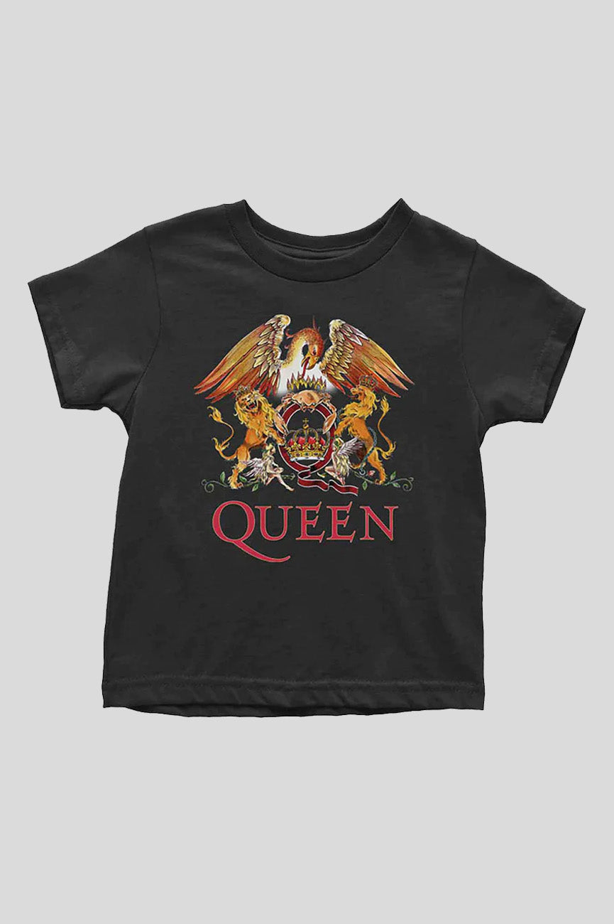 Queen Toddler Classic Crest Logo T Shirt product image 1