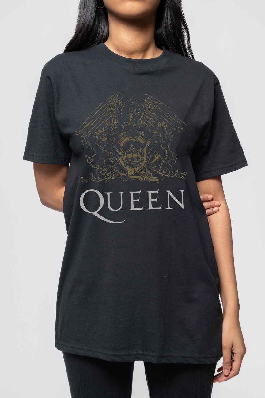 Queen Gold Classic Crest T Shirt product image 3