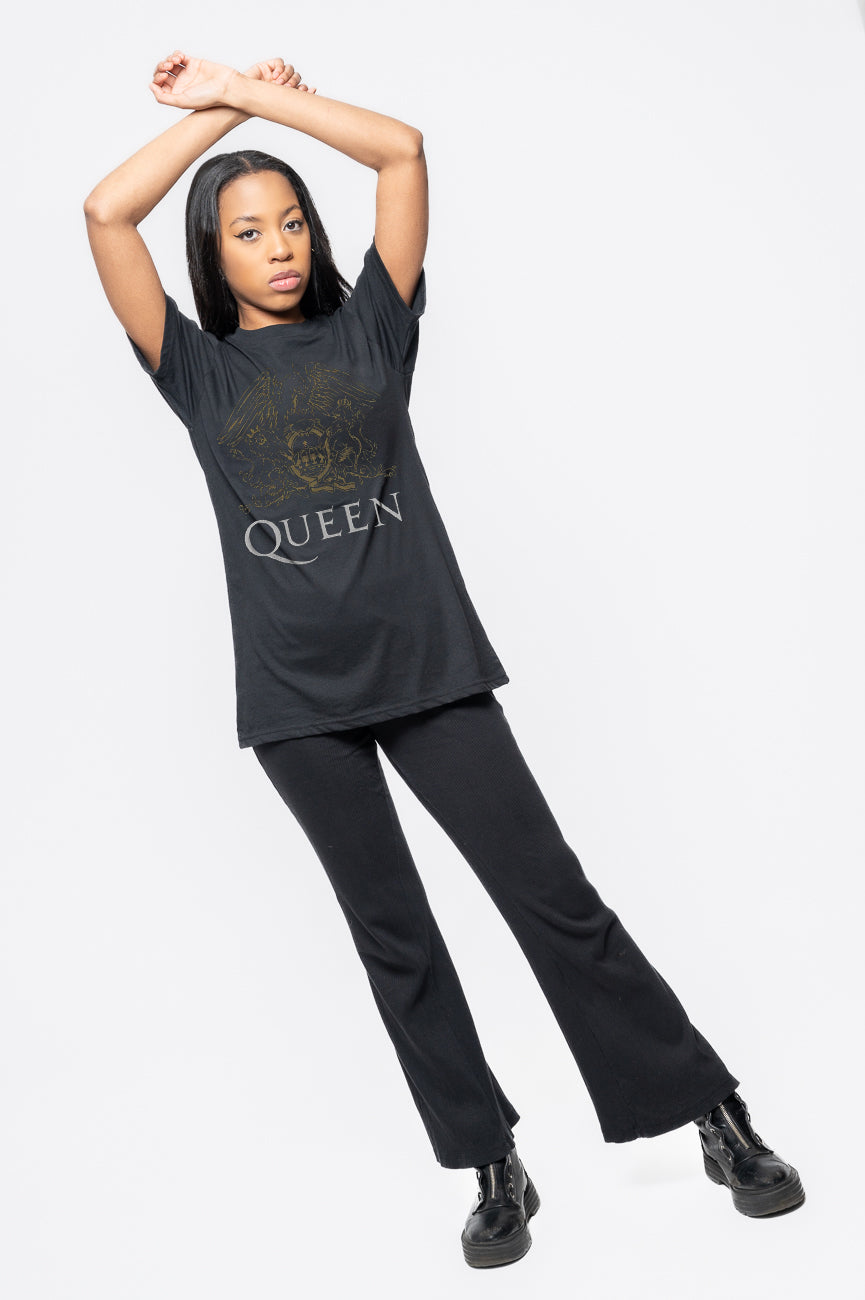 Queen Gold Classic Crest T Shirt product image 5