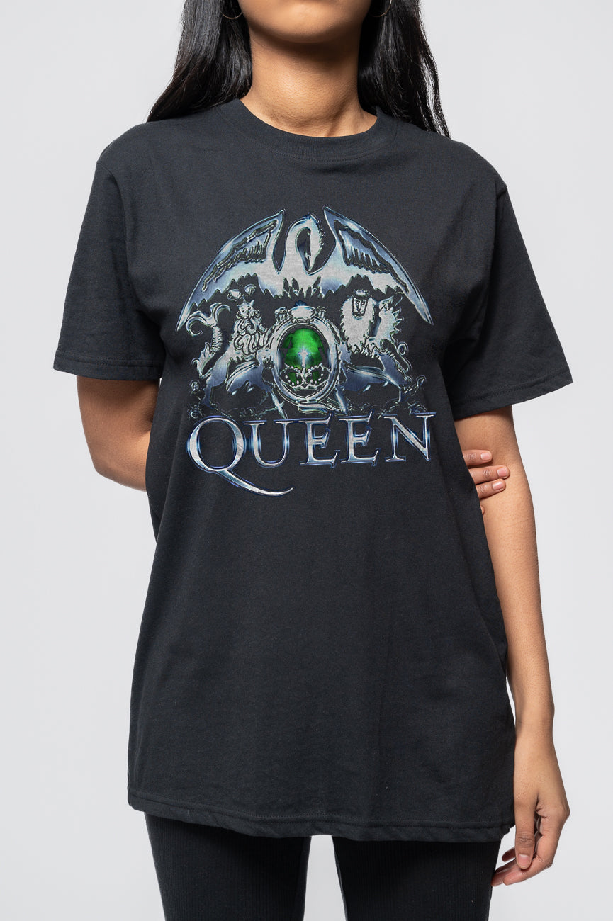Queen Metal Classic Crest T Shirt product image 3