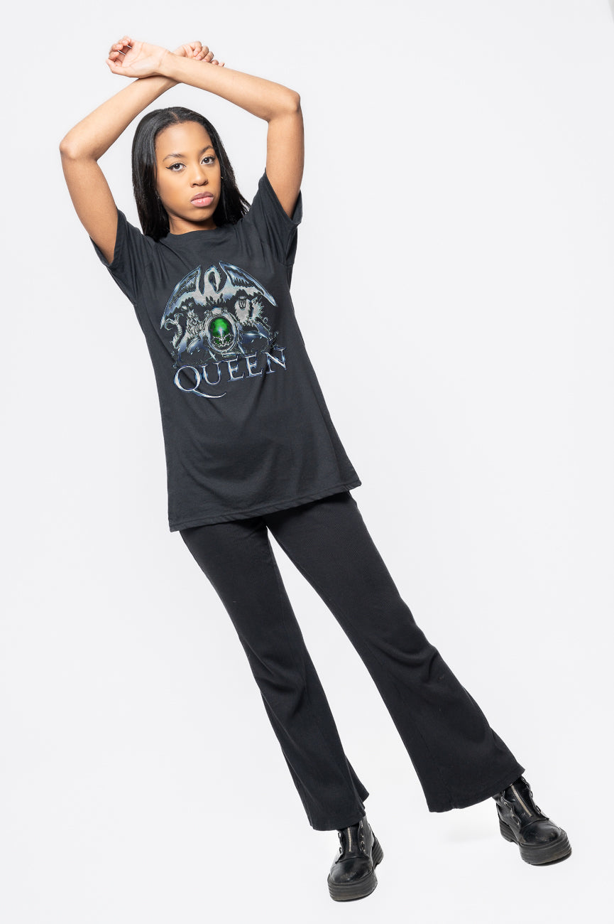 Queen Metal Classic Crest T Shirt product image 5