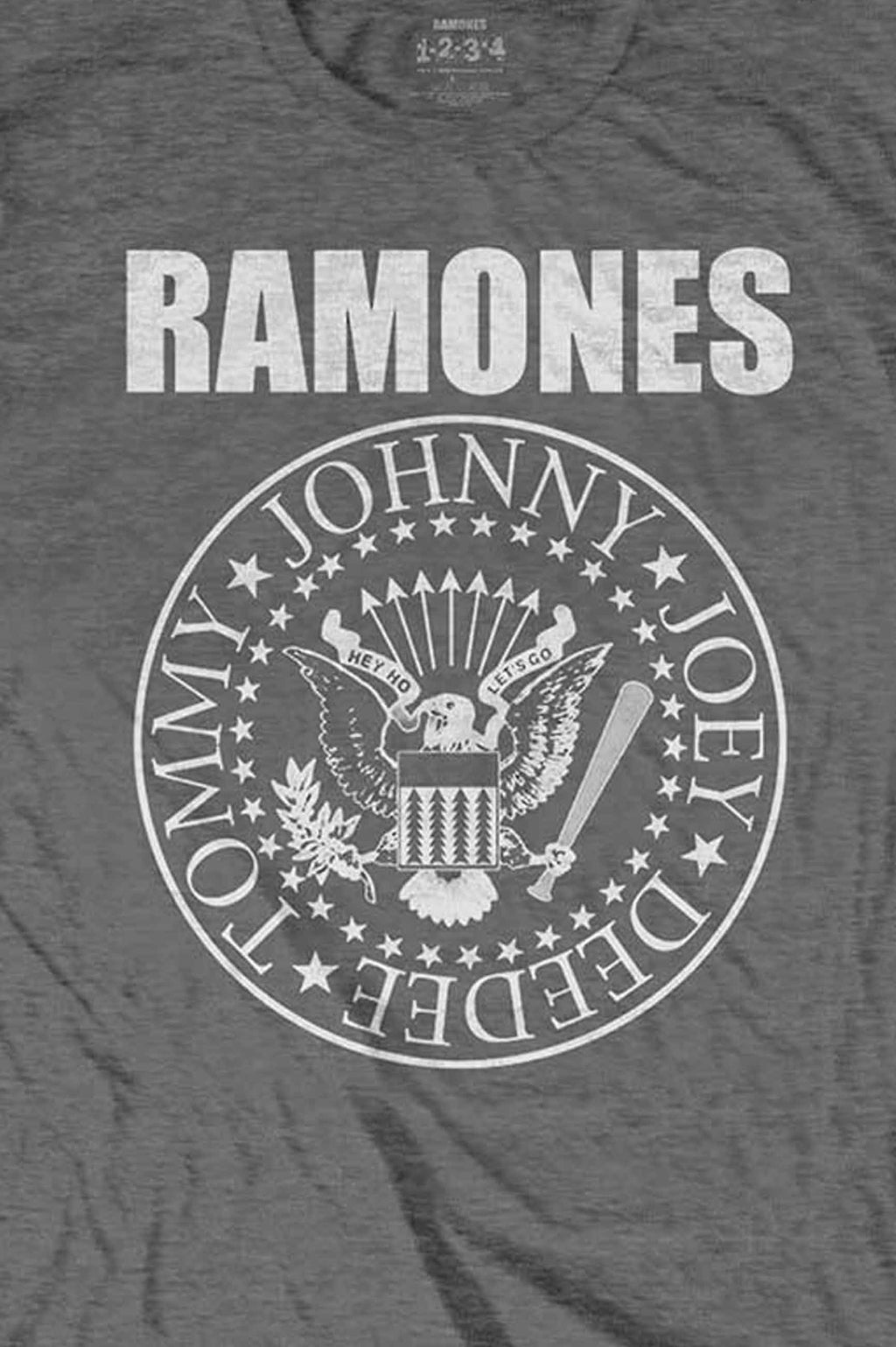Ramones Kids Presidential Seal Charcoal T Shirt product image 2