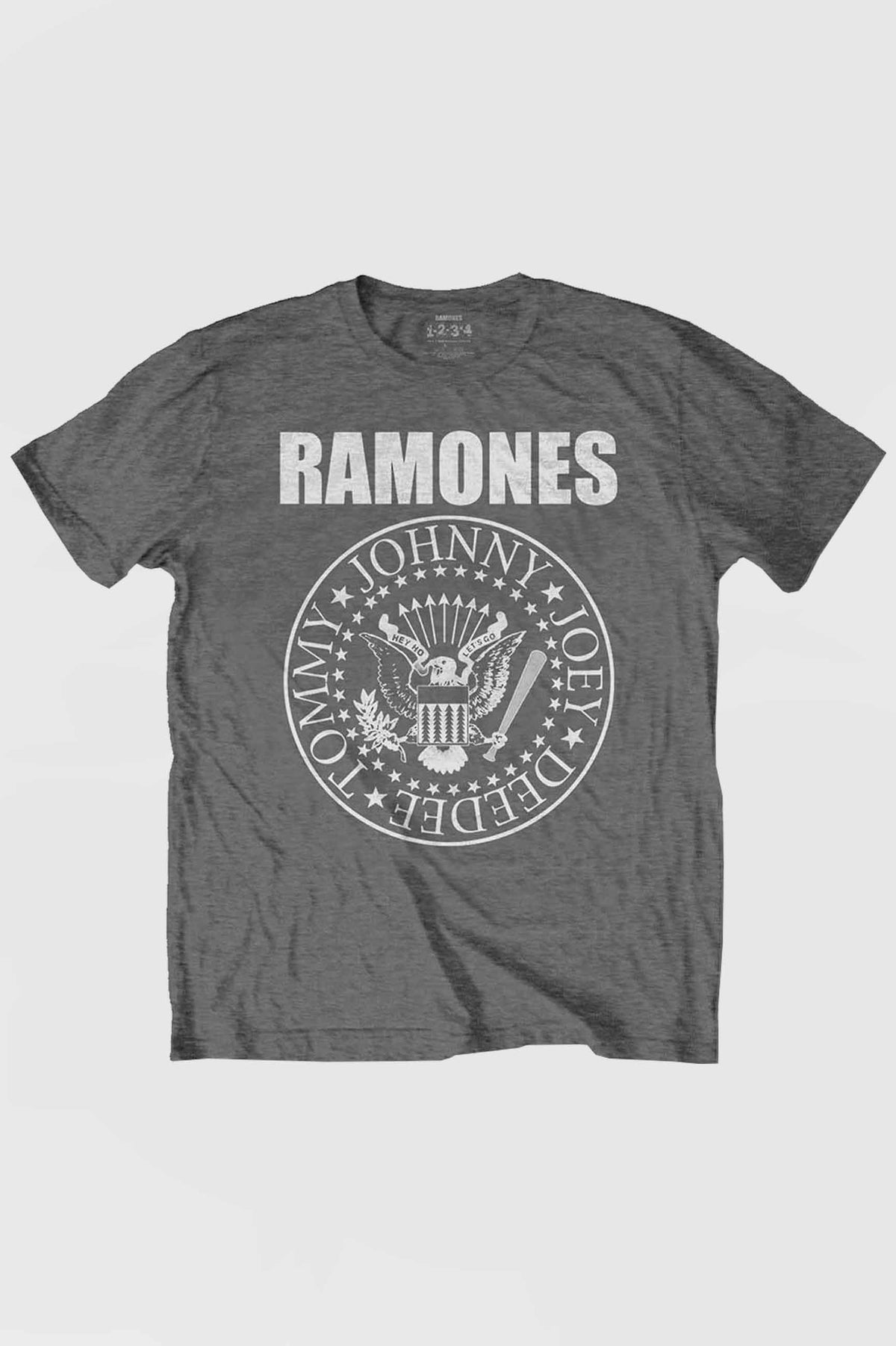 Ramones Kids Presidential Seal Charcoal T Shirt product image 1