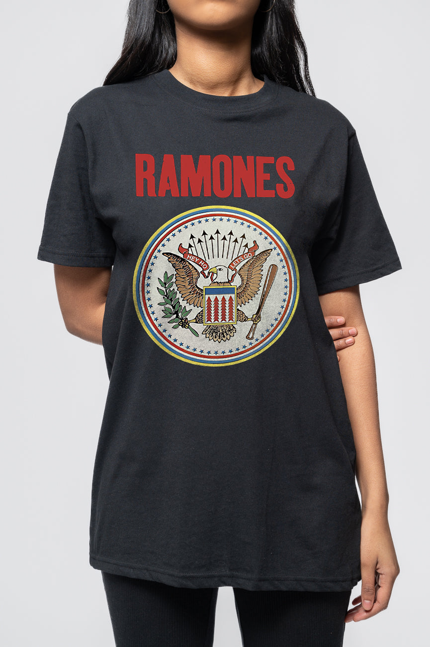 Ramones Full Colour Seal T Shirt product image 3