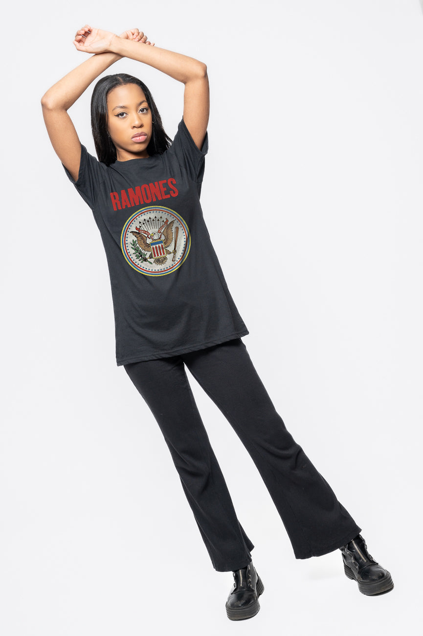 Ramones Full Colour Seal T Shirt product image 5