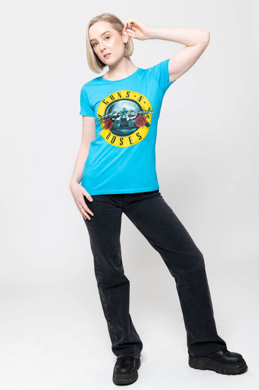 Guns N' Roses Classic Logo Skinny T Shirt product image 5