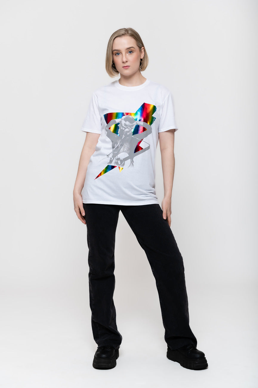 David Bowie Holographic Bolt T Shirt product image 2