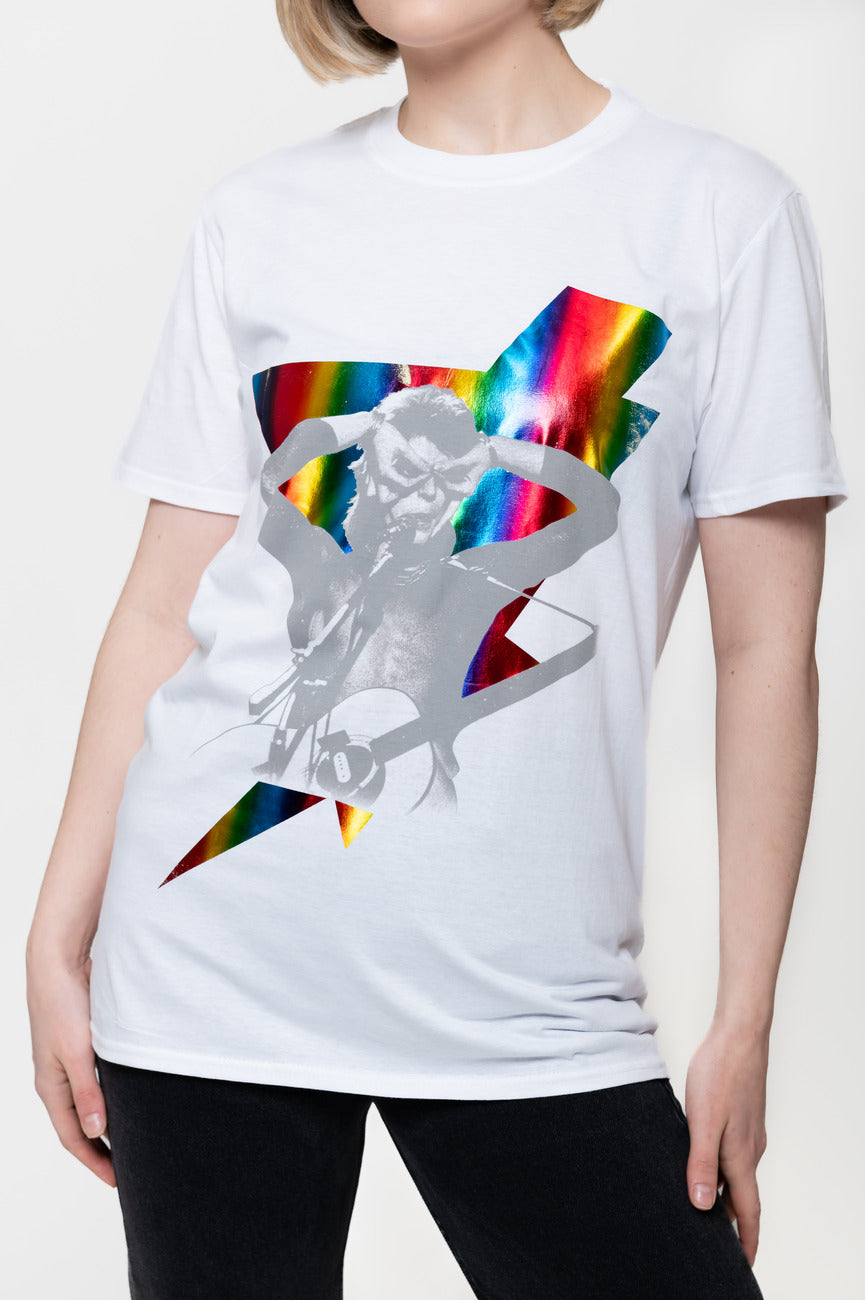David Bowie Holographic Bolt T Shirt product image 3