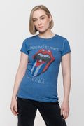 The Rolling Stones Havana Cuba Snow Wash Skinny T Shirt product image 1