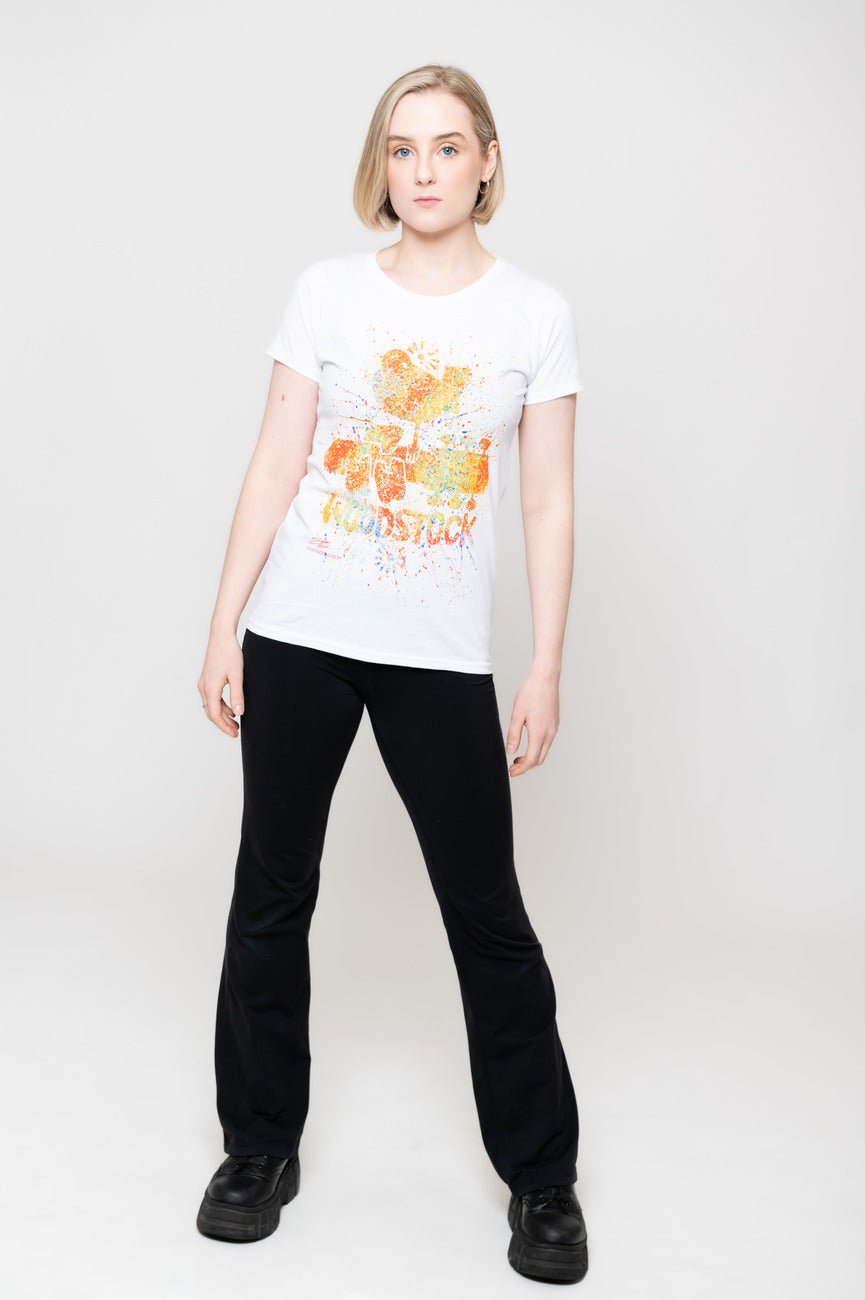 Woodstock Splatter Logo Skinny T Shirt product image 2