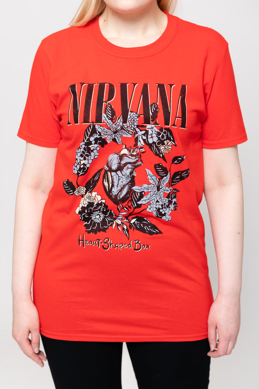 Nirvana Heart Shaped Box T Shirt product image 3