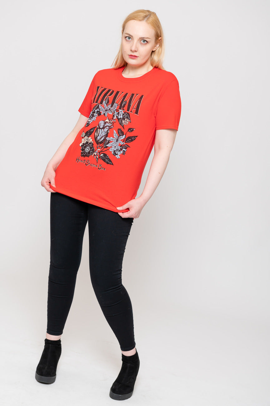 Nirvana Heart Shaped Box T Shirt product image 5