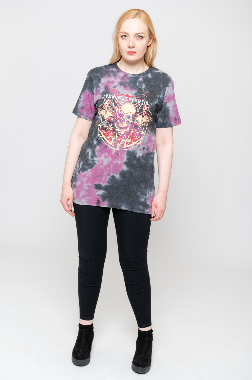 Avenged Sevenfold Ritual Dip Dye T Shirt product image 2