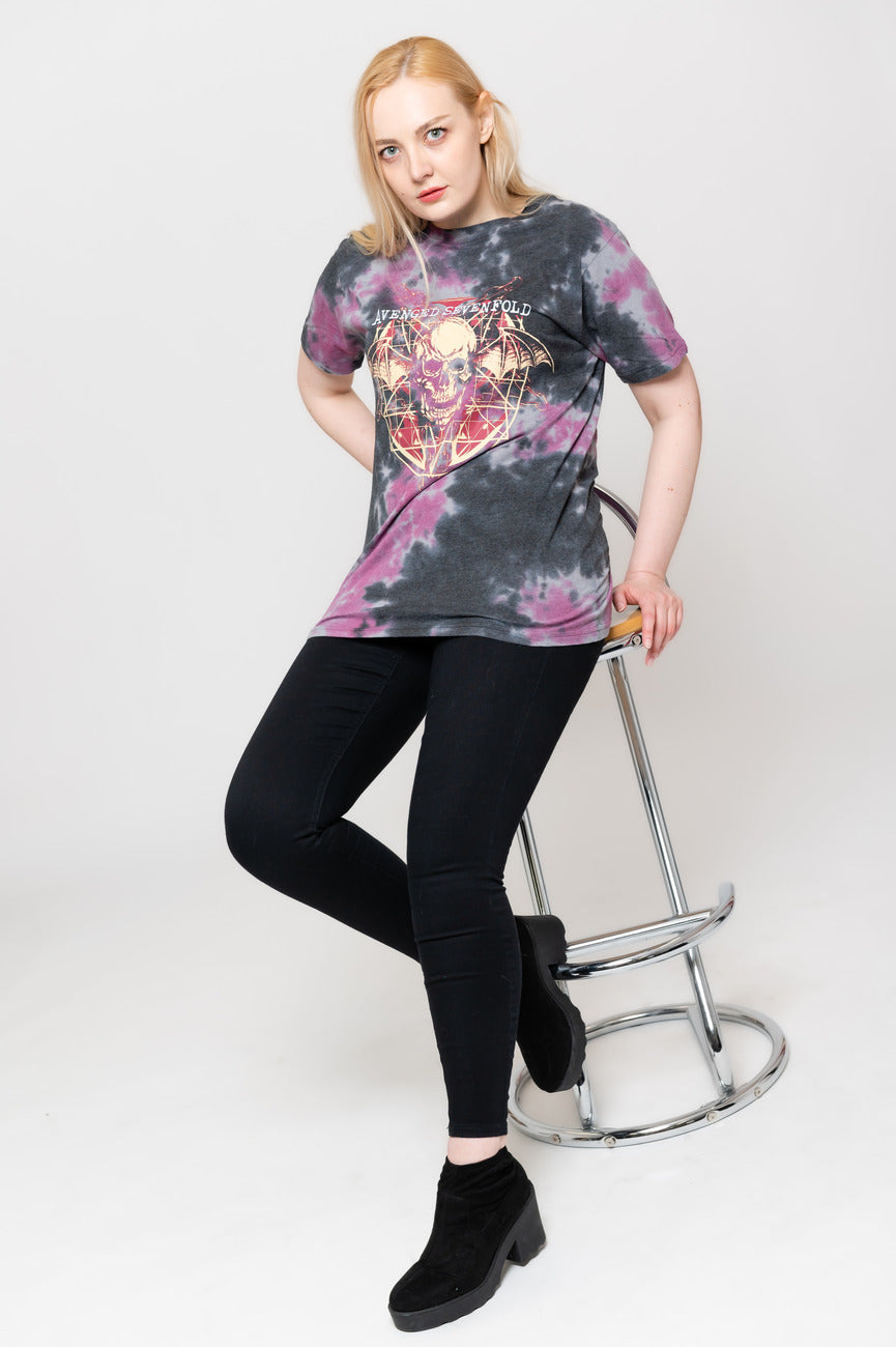 Avenged Sevenfold Ritual Dip Dye T Shirt product image 5