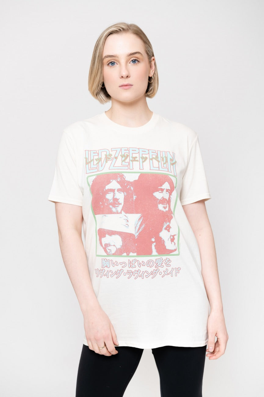 Led Zeppelin Japanese Poster T Shirt