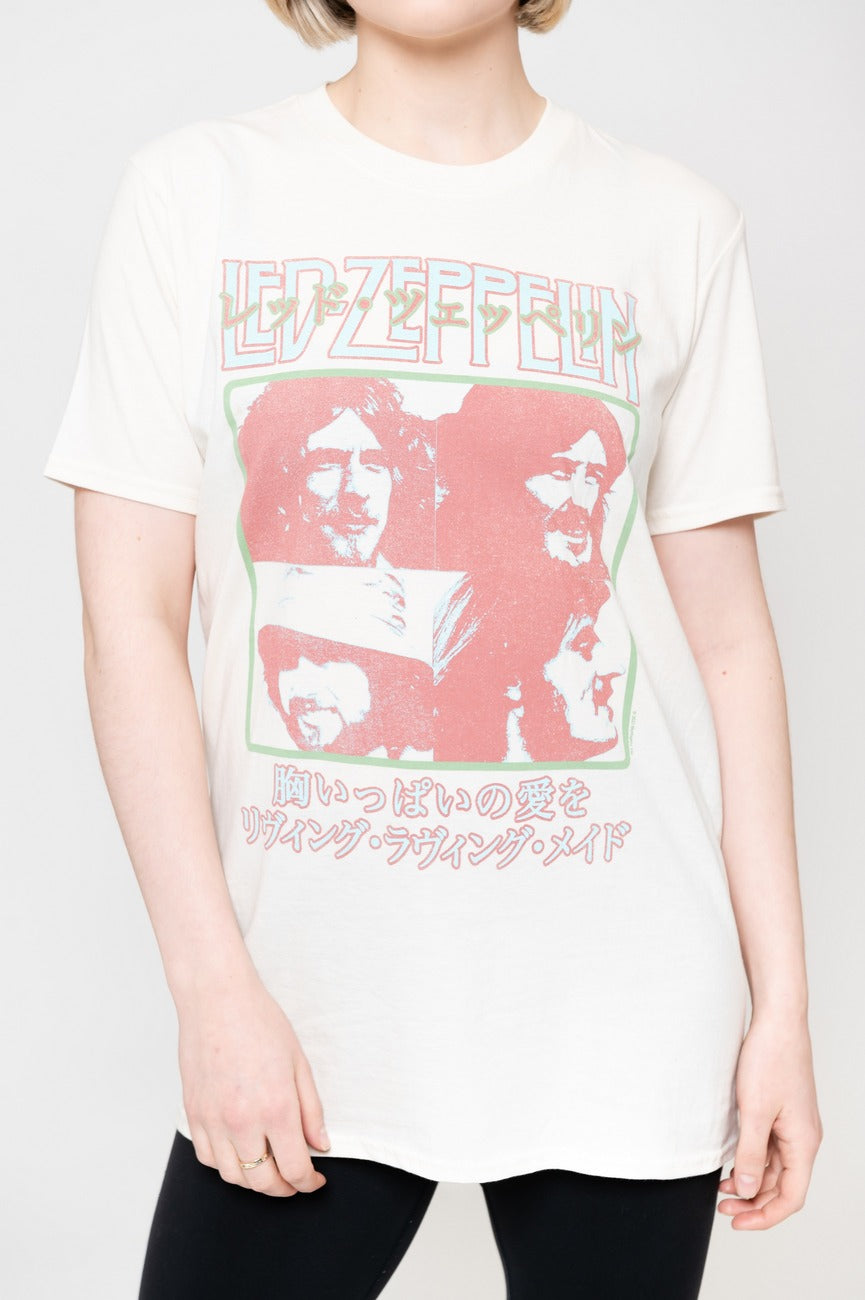 Led Zeppelin Japanese Poster T Shirt