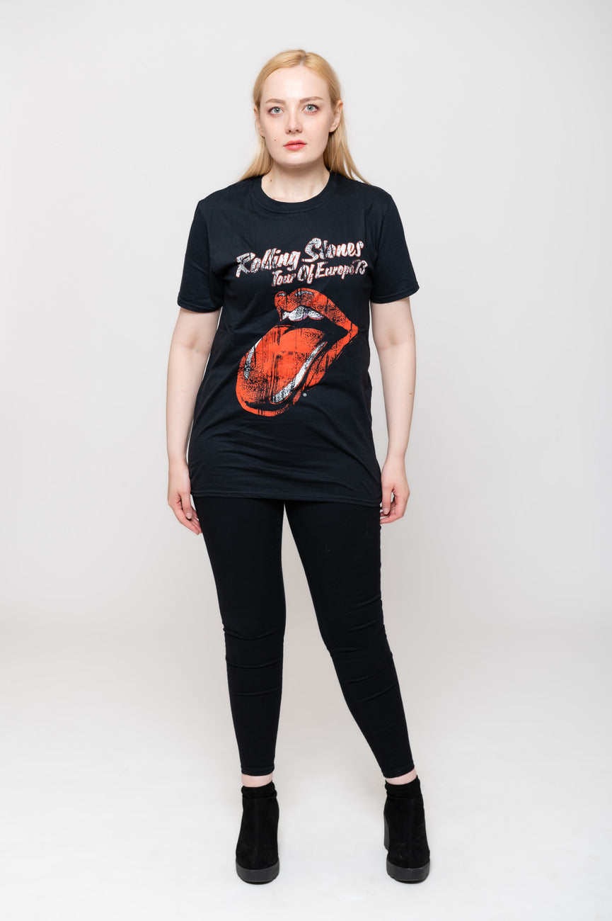 The Rolling Stones Tour of Europe 73 T Shirt product image 2