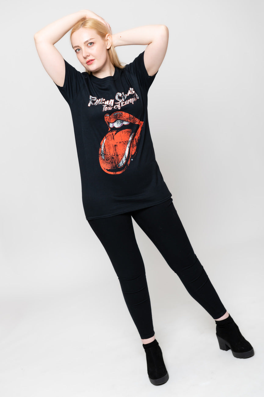The Rolling Stones Tour of Europe 73 T Shirt product image 4