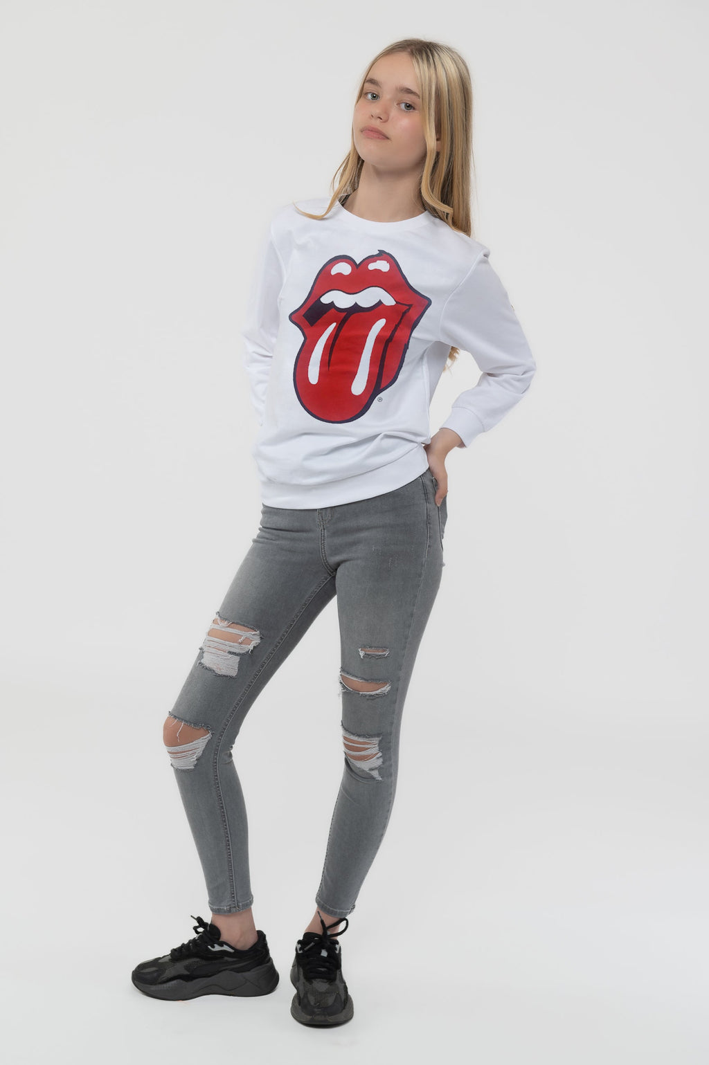 The Rolling Stones Kids Classic Tongue Sweatshirt product image 2
