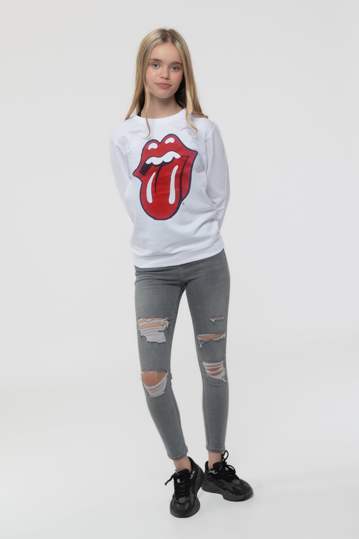 The Rolling Stones Kids Classic Tongue Sweatshirt product image 5