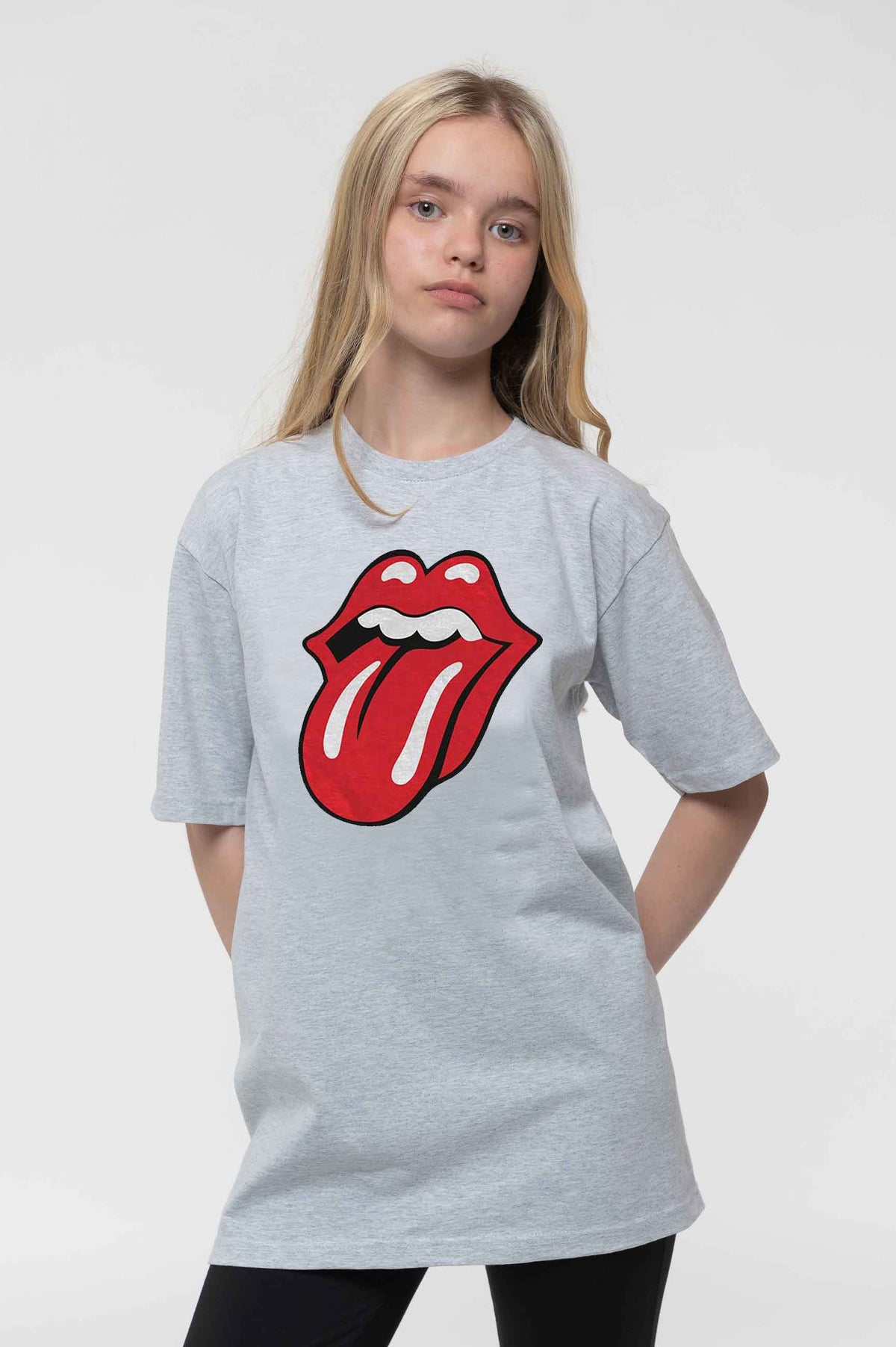 The Rolling Stones Kids Classic Tongue Grey Tee product image 1