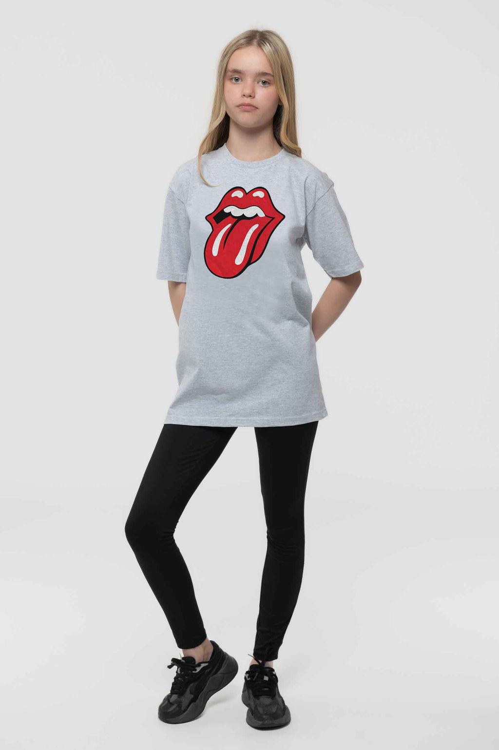 The Rolling Stones Kids Classic Tongue Grey Tee product image 2